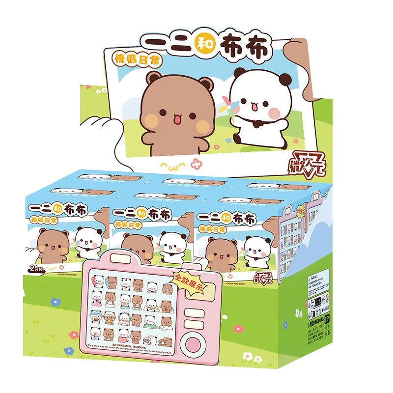 Genuine Yier Bubu Dudu Blind Box Daily Life Series Collectible Kawaii Mini Figure Desk Decor Ornament Surprise Birthday Gift