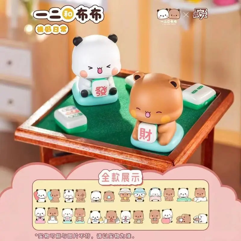 Genuine Yier Bubu Dudu Blind Box Daily Life Series Collectible Kawaii Mini Figure Desk Decor Ornament Surprise Birthday Gift