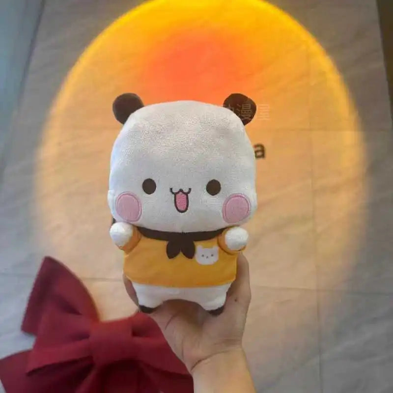 20cm 2pcs Bubu And Dudu Panda Plush Cute Cartoon Panda Bear Doll Kawaii Stuffed Soft Pillow Toy Children'S Day Gifts For Kids