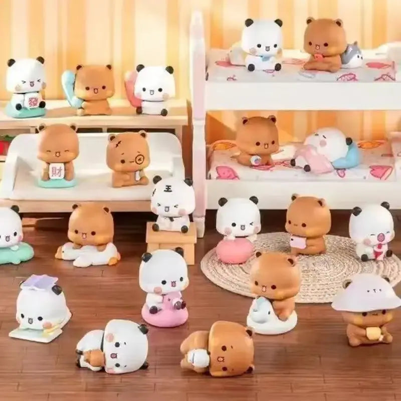 Genuine Yier Bubu Dudu Blind Box Daily Life Series Collectible Kawaii Mini Figure Desk Decor Ornament Surprise Birthday Gift