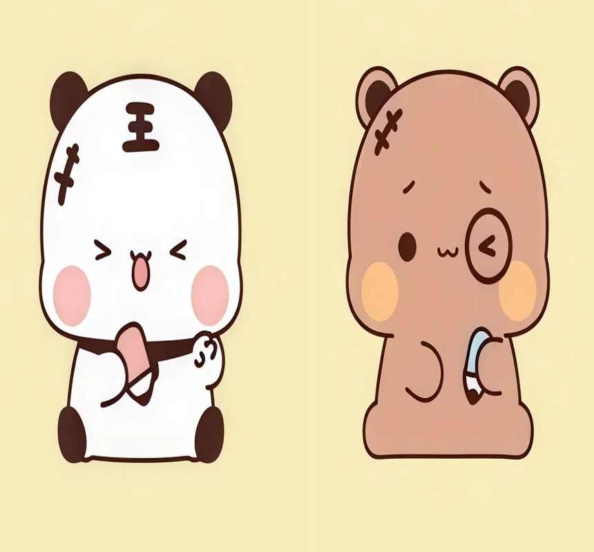 New Valentines Gift Kawaii Model Doll Yier And Bubu V3 Mystery Box Figure Bubu And Dudu Figure Couple Daily Series Ornament Toy