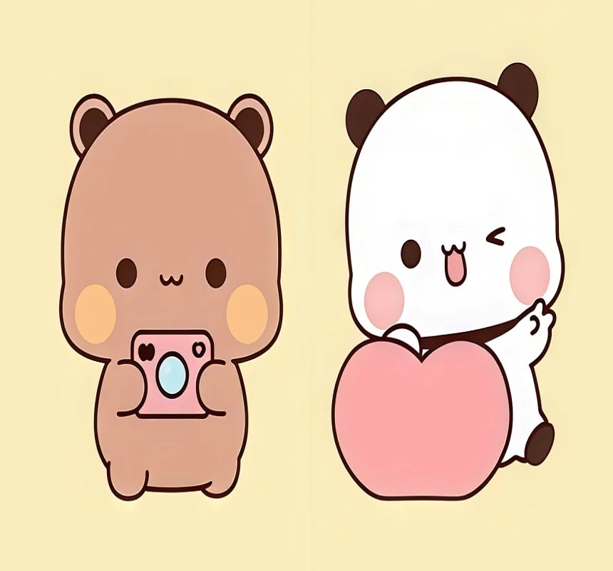 New Valentines Gift Kawaii Model Doll Yier And Bubu V3 Mystery Box Figure Bubu And Dudu Figure Couple Daily Series Ornament Toy