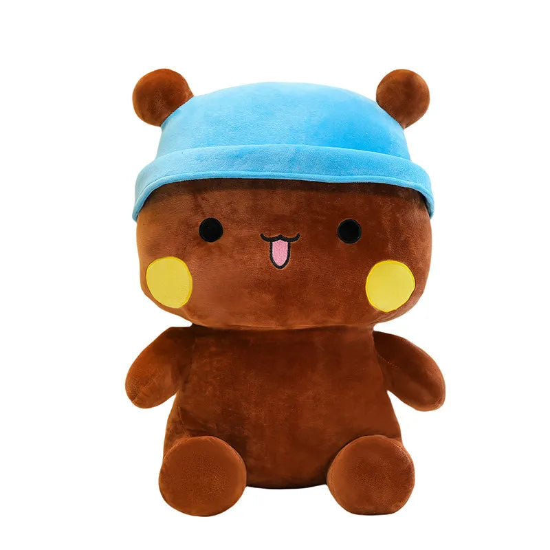 40/60cm Bubu And Dudu Panda Plush Toys Couple Cushion Doll Kawaii Stuffed Animals Soft Accompany Doll Toys Collectible Gifts