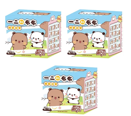 Genuine Yier Bubu Dudu Blind Box Daily Life Series Collectible Kawaii Mini Figure Desk Decor Ornament Surprise Birthday Gift