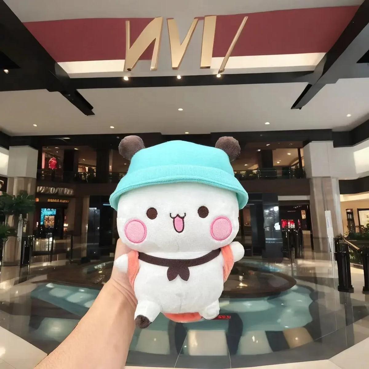 Cute Bubu Dudu Plush Toy Milk Bubble Tea Plushie Yier Panda Bear Doll Lovely Cartoon Stuffed Home Decoration Christmas Gift