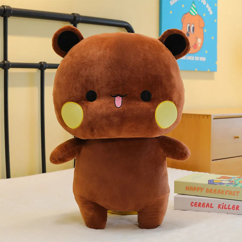 40/60cm Bubu And Dudu Panda Plush Toys Couple Cushion Doll Kawaii Stuffed Animals Soft Accompany Doll Toys Collectible Gifts
