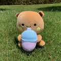 Cute Bubu Dudu Plush Toy Milk Bubble Tea Plushie Yier Panda Bear Doll Lovely Cartoon Stuffed Home Decoration Christmas Gift