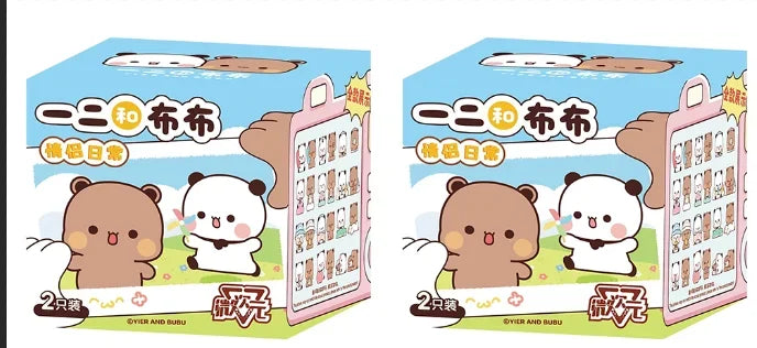Genuine Yier Bubu Dudu Blind Box Daily Life Series Collectible Kawaii Mini Figure Desk Decor Ornament Surprise Birthday Gift
