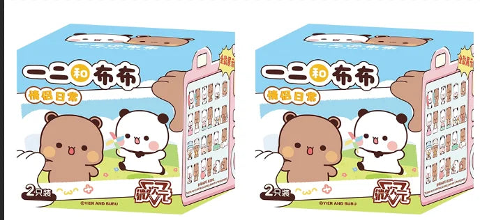 Genuine Yier Bubu Dudu Blind Box Daily Life Series Collectible Kawaii Mini Figure Desk Decor Ornament Surprise Birthday Gift