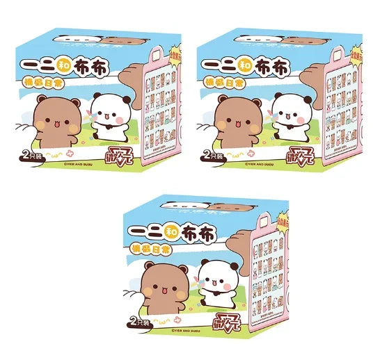 Genuine Yier Bubu Dudu Blind Box Daily Life Series Collectible Kawaii Mini Figure Desk Decor Ornament Surprise Birthday Gift