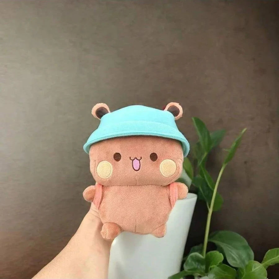 Cute Bubu Dudu Plush Toy Milk Bubble Tea Plushie Yier Panda Bear Doll Lovely Cartoon Stuffed Home Decoration Christmas Gift